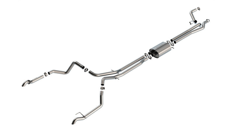Borla 22-23 Chevrolet Silverado 1500 ZR2 et AT4X 6,2 L CC SB 147,5 po WB S-Type True Dual