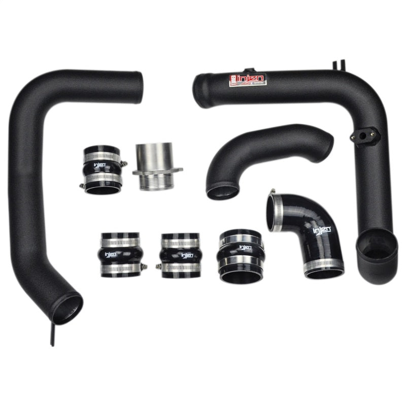 Kit de tuyauterie d'échangeur intermédiaire en aluminium Injen 15-17 Volkswagen GTI (MK7) 2.0L Turbo TSI - Noir