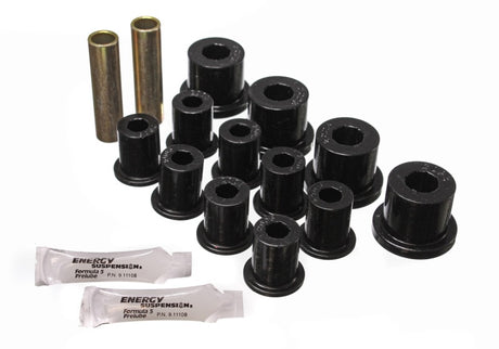 Bague de ressort à gaz Energy Suspension Cj Rr - Noir