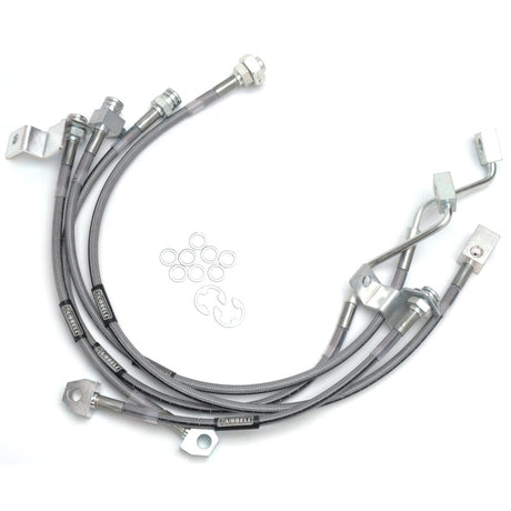 Kit de conduites de frein Russell Performance pour Ford Excursion 4WD 99-06 avec élévateur de 4 à 5,5 pouces