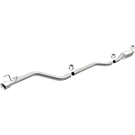 Échappement MagnaFlow CatBack 16-19 Chevy Cruze 1.4L Street Series à sortie unique en acier inoxydable poli