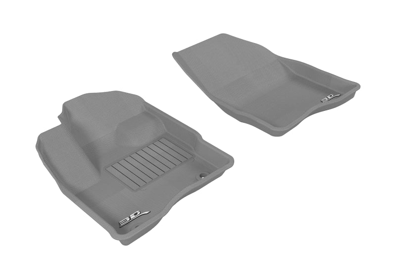 Tapis de sol 3D MAXpider 2010-2019 Ford Taurus Kagu 1ère rangée - Gris