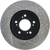Rotor avant droit rainuré et percé StopTech pour Acura Integra Type R 97-01 / Honda CR-V 97-01