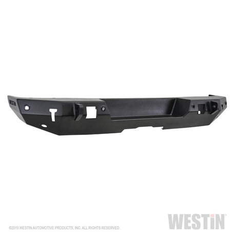 Pare-chocs arrière Westin 18-19 Jeep Wrangler JL WJ2 avec capteurs (sauf Wrangler JK) - Noir texturé
