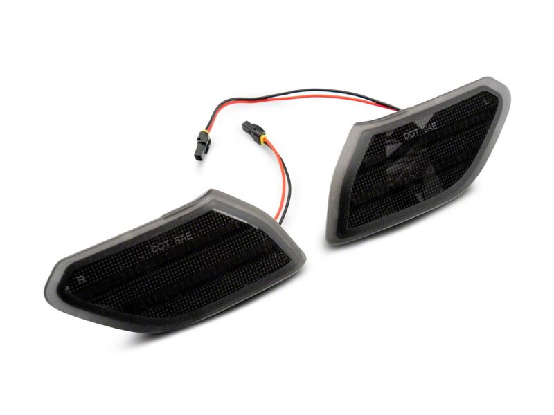 Feux de gabarit à LED pour garde-boue Raxiom 18-23 Jeep Wrangler JL Axial Series - Fumés