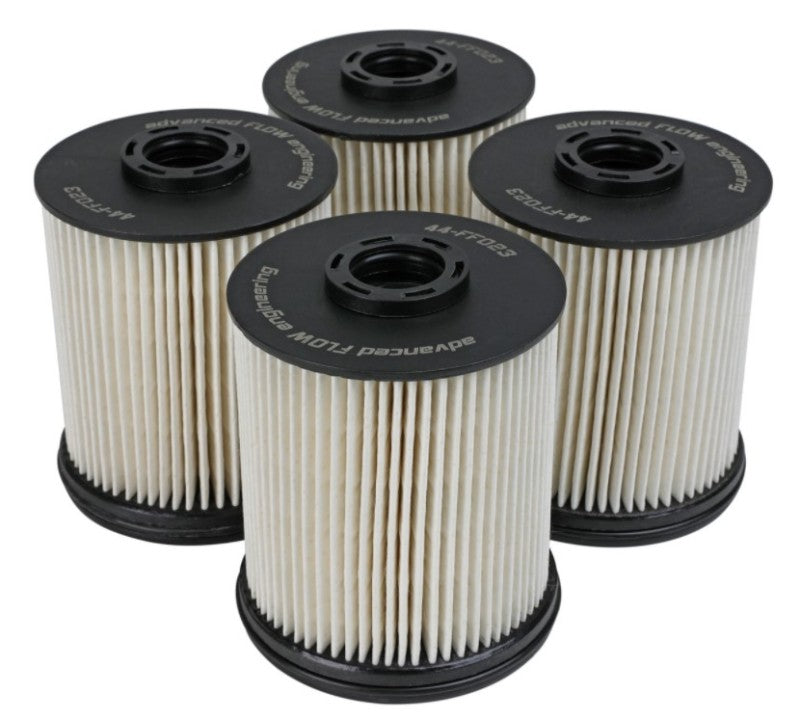 Filtre à carburant aFe ProGuard D2 ; camions diesel GM 17-21 ; V8 6,6 L L5P - paquet de 4