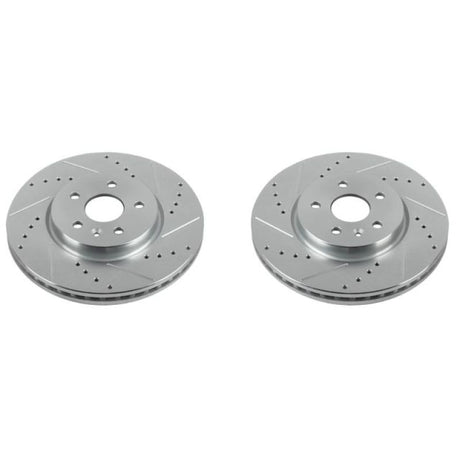 Disques de frein avant Power Stop 13-16 Chevrolet Trax Evolution percés et fendus - Paire