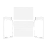 Kit complet de garniture de pavillon DEI 04-06 Jeep Wrangler LJ Unliminted - Blanc