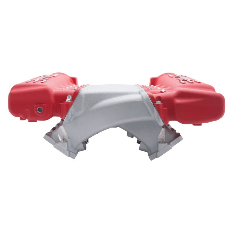 Collecteur Edelbrock Chevy Ls LS3 Cross Ram avec plénums rouges