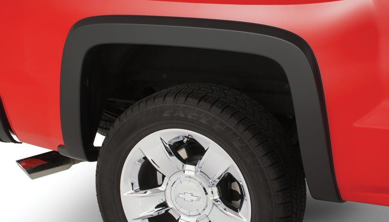 Élargisseurs de benne Bushwacker 15-18 Chevy Silverado 2500 HD Fleetside de style OE, 2 pièces, 78,8/97,8 po - Noir