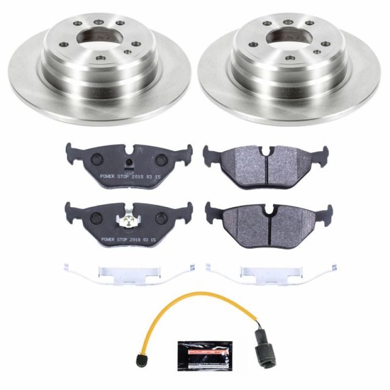 Power Stop 1989 BMW 525i Rear Track Day SPEC Brake Kit