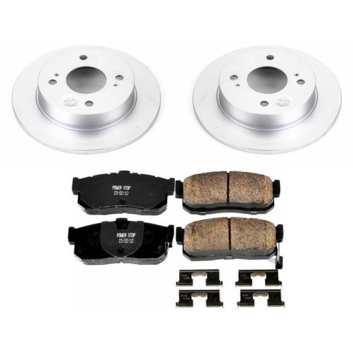 Kit de freins arrière Power Stop 91-96 Infiniti G20 Z17 Evolution Geomet avec revêtement