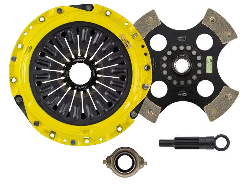 Kit d'embrayage rigide à 4 plaquettes ACT 00-05 Mitsubishi Eclipse GT HD-M/Race