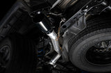 AWE Tuning 20-21 Jeep Gladiator JT 3.6L Tread Edition Cat-Back Échappement simple face - Diamond Blk Ti