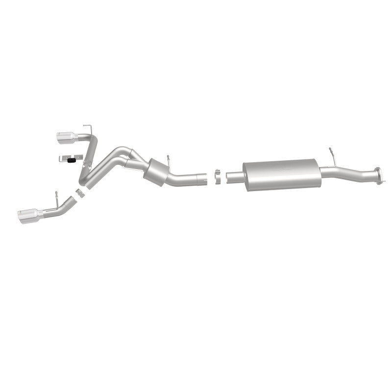 Système MagnaFlow C/B 07 GM Hummer H2 Split Rear