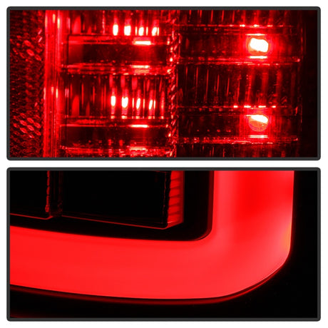 Feux arrière à DEL pour Dodge Ram 2013-2014 Spyder - Tout noir ALT-YD-DRAM13V2-LED-BKV2