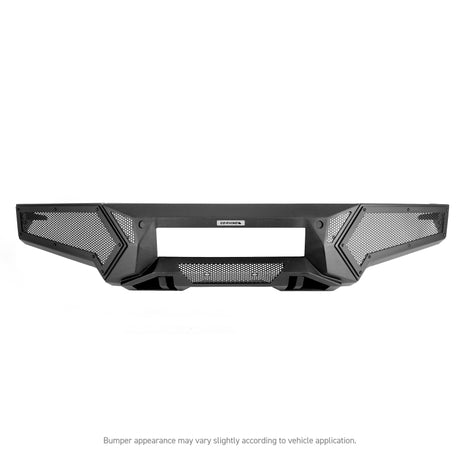 Pare-chocs avant Go Rhino 19-24 Ram 1500 (sauf Rebel/Warlock/TRX) Element avec support de barre lumineuse fixe - Tex. Blk