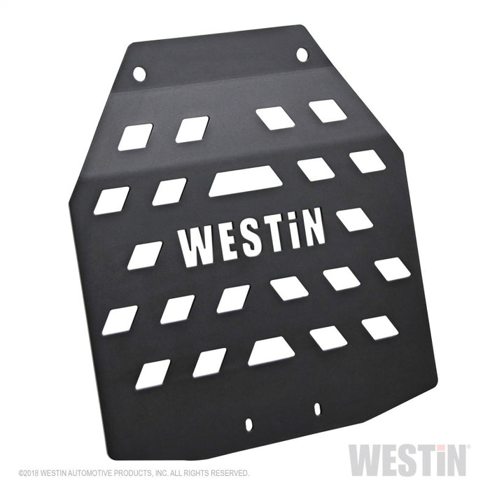 Plaque de protection pour boîte de transfert Westin/Snyper 18-21 Jeep Wrangler JL - Noir texturé