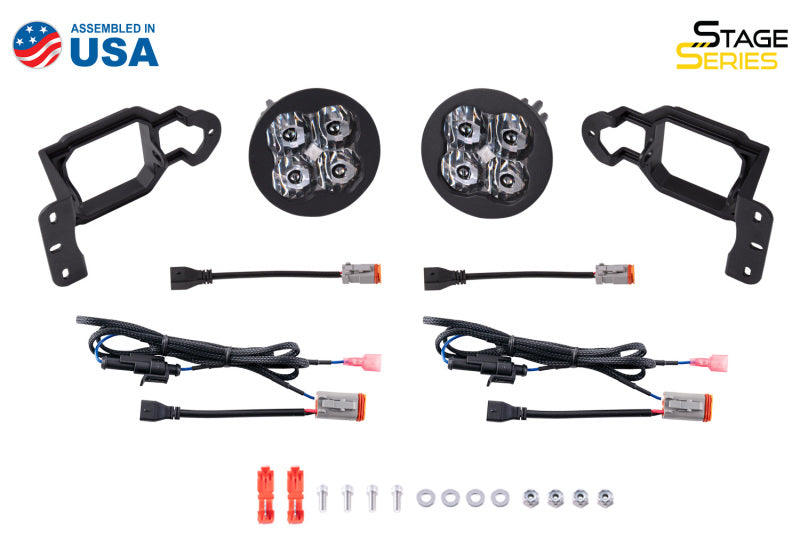 Diode Dynamics SS3 Pro Type MS Kit ABL - White SAE Driving