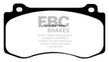 Plaquettes de frein avant EBC 05-10 Chrysler 300C 6.1 SRT8 Bluestuff