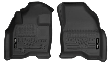 Revêtements de sol avant noirs Husky Liners 15-17 Ford Explorer WeatherBeater