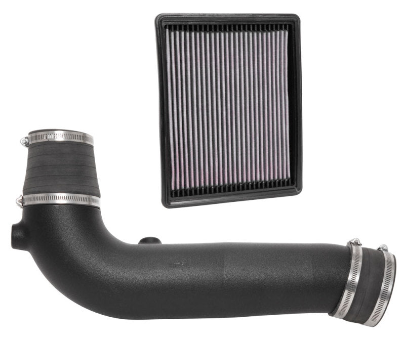 Kit d'admission Airaid Jr pour Chevrolet Silverado / GMC Sierra V6-4.3LF/I 17-18 - Huilé / Rouge