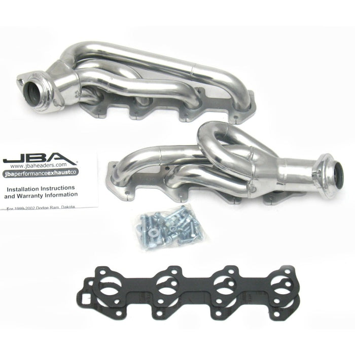 Collecteur d'échappement JBA 00-03 Dodge 4,7 L PowerTech 1-1/2 po primaire Silver Ctd Cat4Ward