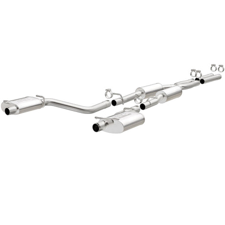 MagnaFlow Cat-Back SS 2,5 pouces à double sortie arrière divisée (embouts OEM) 15-16 Dodge/Chrysler Charger/300 5,7 L V8