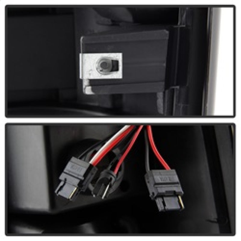 xTune Chevy Silverado 1500/2500/3500 03-06 LED Tail Lights Red Clear ALT-ON-CS03-LED-RC