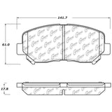 Plaquettes de frein avant StopTech Street Touring 13-14 Dodge Dart/Jeep Cherokee