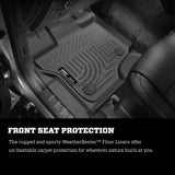 Husky Liners 2023 Honda Pilot WeatherBeater 3rd Row Black Floor Liner