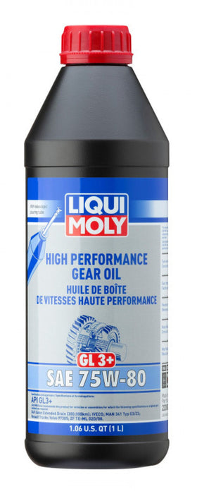 Huile pour engrenages hautes performances LIQUI MOLY 1L (GL3+) SAE 75W80