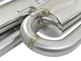 Système d'échappement Cat-Back aFe Takeda 3 pouces 304 SS avec embouts bleus 2017+ Honda Civic Si 4Dr I4 1,5 L (t)