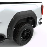 Élargisseurs d'ailes noirs à boulonner EGR 2020 GMC Sierra HD - Ensemble