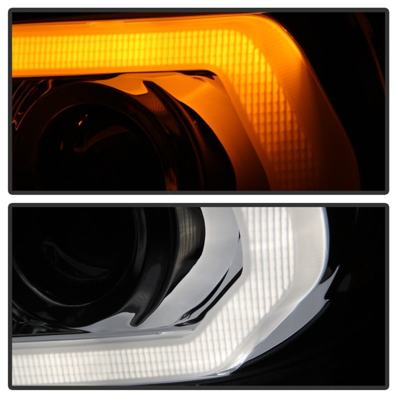 Phares de projecteur Spyder Signature Toyota Tacoma 16-18 (modèle SR5) - Chrome (PRO-YD-TT16-LB-C)