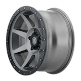 Roue en titane ICON Rebound Pro 17x8,5 5x4,5 0 mm de déport 4,75 pouces BS 71,5 mm d'alésage