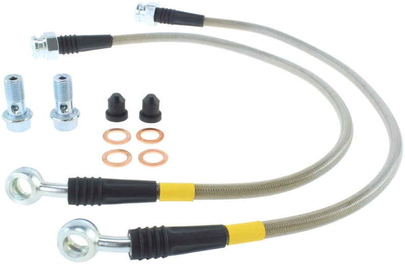 Kit de conduites de frein arrière en acier inoxydable StopTech pour Chevrolet Corvette 97-04