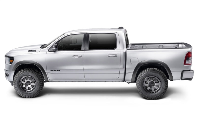 Bushwacker 19-22 Ram 1500 (sauf Rebel/TRX) 67,4 et 76,3 pouces Extensions d'ailes de benne 4 pièces - Solide noir