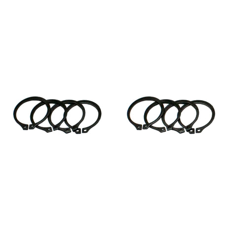 Yukon Gear (4) Anneaux élastiques à cercle complet / Compatible avec joint en U Dana 60 733X avec essieu de rechange