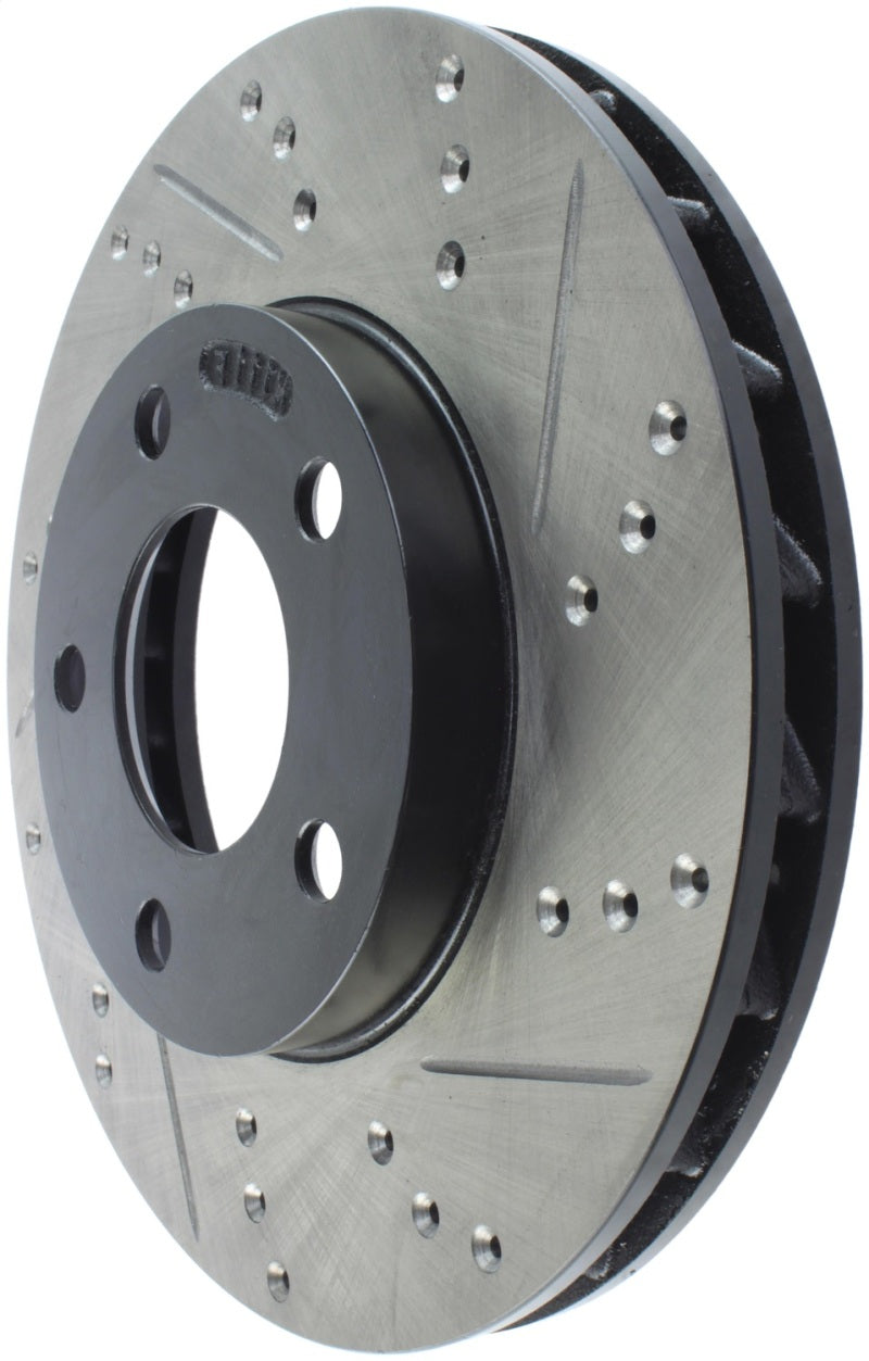 Rotor avant gauche rainuré et percé StopTech pour Ford Mustang 94-04 (sauf Cobra et Bullitt)