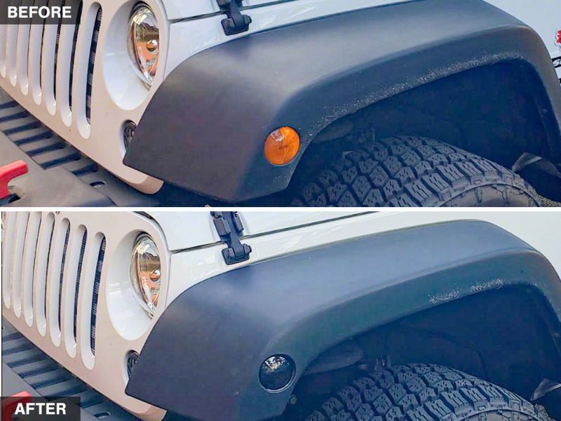 Feux de position latéraux à LED Raxiom 07-18 Jeep Wrangler JK - Fumés