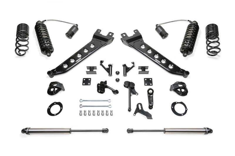 Fabtech 14-18 Ram 2500 4WD Kit de bras de rayon de 5 pouces avec 4.0 C/O Resi Dlss et Rr 2.25 Dlss