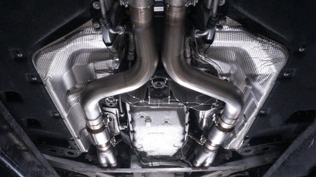 Collecteurs de 2 po pour berline Cadillac CTS-V 2016-18 en acier inoxydable, primaires de 2 po, câbles cathodiques de 3 po dans le tuyau en X