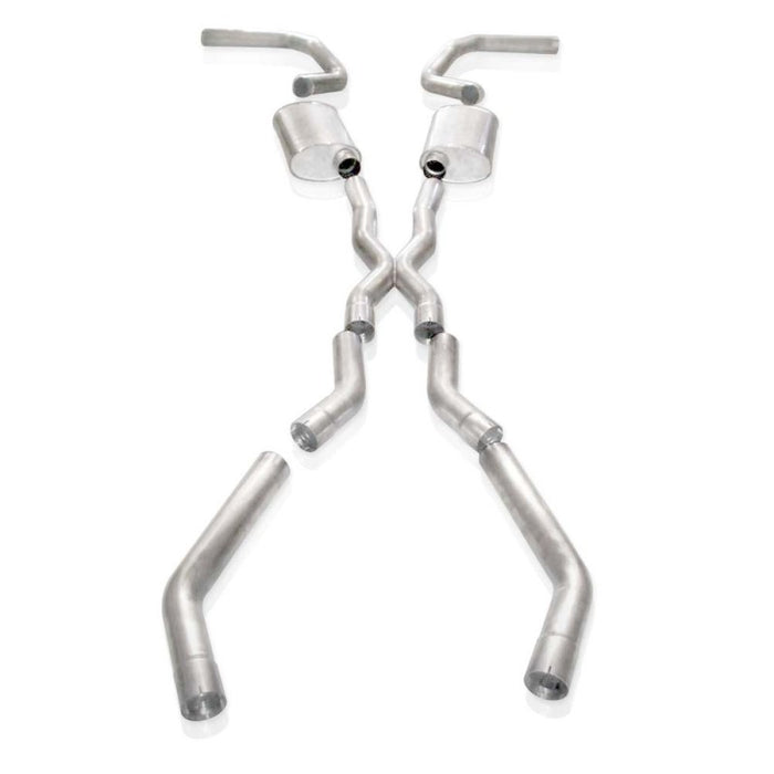 Échappement Stainless Works Chevy Camaro 1967-69 3 pouces en acier inoxydable avec X-Pipe