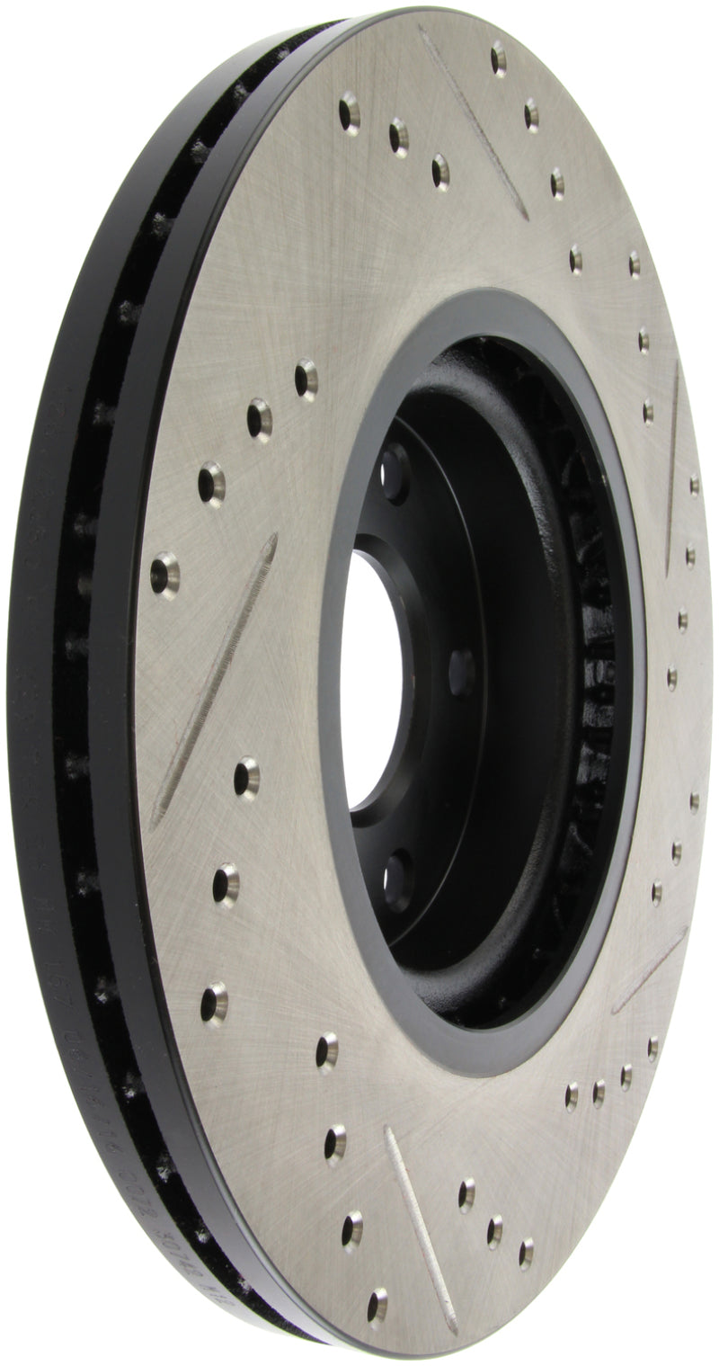 Rotor avant droit fendu et percé StopTech 06-07 350Z / 05-07 G35 exp Sport/ 06-07 G35X SportStop