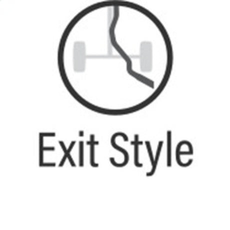 Système MagnaFlow C/B 11-15 Ford Super Duty F250 6,2 L EC CC, SS 3,5 po simple côté passager arrière Ext 5 po Tip
