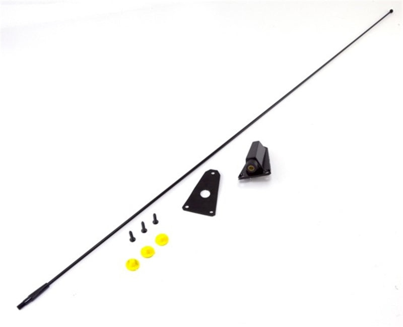 Kit d'antenne noire Omix 76-95 Jeep CJ et Wrangler