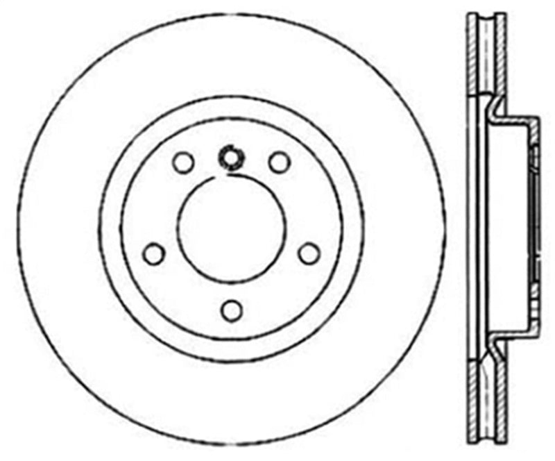 Rotor avant gauche percé StopTech 98-02 BMW Z3