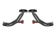 BMR 10-14 Ford Mustang Non-Adj. Lower A-Arms Delrin/Rod w/ 19mm Tall Ball Joint - Black Hammertone BMR Suspension