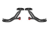 BMR 10-14 Ford Mustang Non-Adj. Lower A-Arms Delrin/Rod w/ 19mm Tall Ball Joint - Black Hammertone BMR Suspension